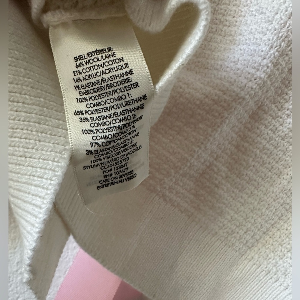 Alice + Olivia Kitty Stace Face Frame Wool Blend Cardigan - Picture 13 of 14